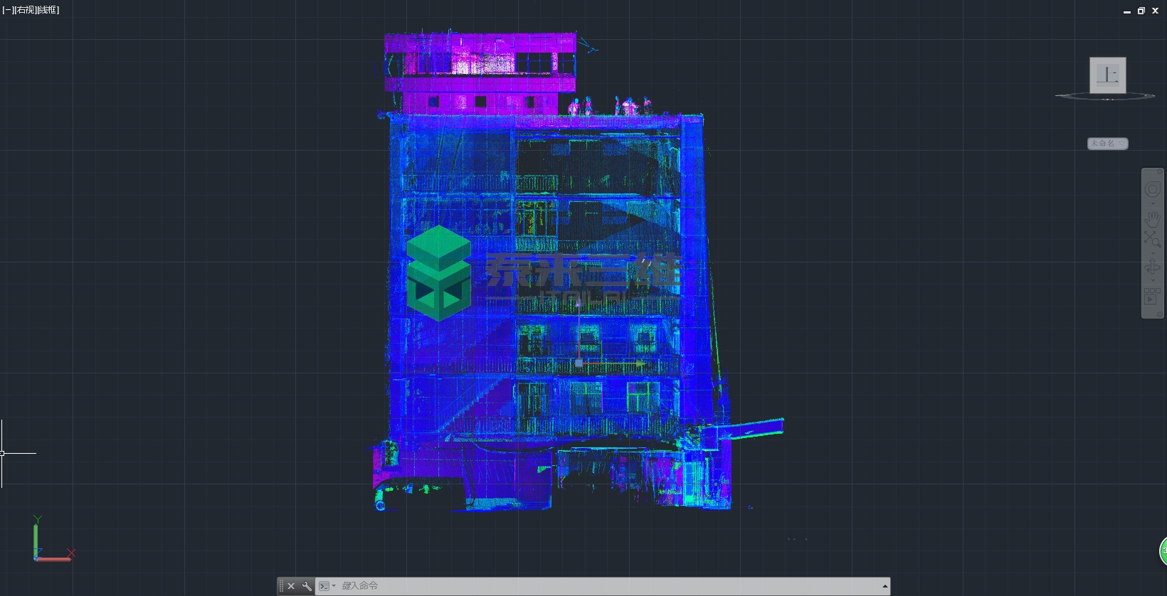 三维扫描与BIM技术的结合 在旧城外立面测绘项目中的应用