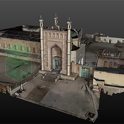 泰来三维|三维扫描古建筑清真寺案例分享